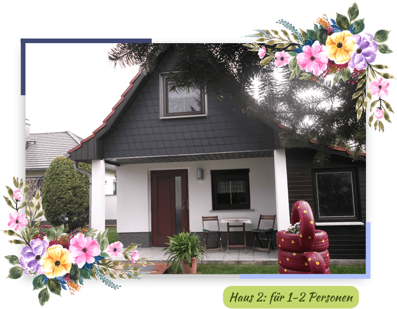 Ferienhaus 2 für 1 – 2 Personen